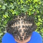 Kid's full head re-twist and basic style