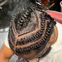 Feed in braids