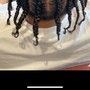 Starter locs & re-attached LOC’S