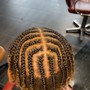 Male braids Cornrows / Natural hair