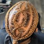 Starter locs & re-attached LOC’S