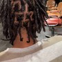 Starter locs & re-attached LOC’S