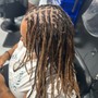 Man Bun loc re-attachments