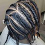 Large box Braids or Knotless