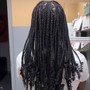 Large Knotless Braids(Butt Length)