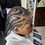 Kids Natural Hair Braids w/ Designs