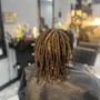 Invisible Locs ( bob / shoulder length ) No boho