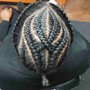 Wig braid down