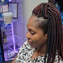 Crochet Braids Package (with hair provided)