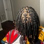 Boho Twist Over Locs