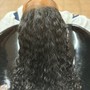 Silk Press (Curly Hair )