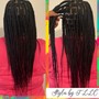 Medium Knotless Box Braids