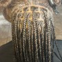 Extra Small Knotless Braids