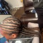 Kid's Braids to the scalp