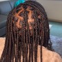 Smedium Knotless Boho Braids