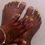 Just big toe acrylic toes