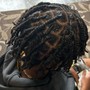 Two strand starter locs