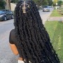 Medium Knotless Braids