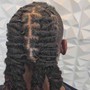 Men Cornrows with designs