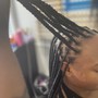 Medium Knotless Braids