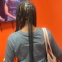 Medium Knotless Braids