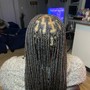 Small Traditional Box Braids