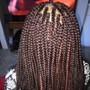 Small Traditional Box Braids