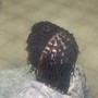 2 Strand Twist w/ extensions