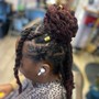 Updo Loc Style [Long hair]