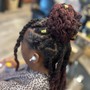 Updo Loc Style [Long hair]