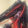 Faux Locs Butt Length