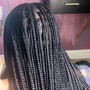 Large Knotless Braids