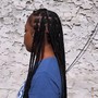 Large Knotless Braids