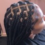 Knotless Braids (Medium)