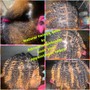 Kids regular hair Cornrows no hair added