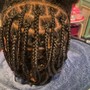 Small Knotless Braids