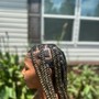 Large Knotless Braids