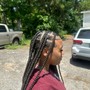 Smedium Knotless braids