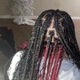 Kid's Braids with weave