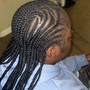 2 Feed In Braids