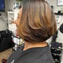 Women's Cut with blow dry short to medium