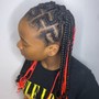 Adult Braided Ponytail or XL/Jumbo Knotless