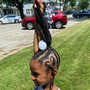 Kids MEDIUM Knotless Braids