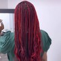 Jumbo Bohemian Knotless Braids - bob|shoulder length