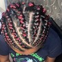 Feed-in braids