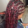 Feed-in braids