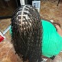 Smedium Knotless braids