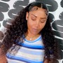 HALF UP PONYTAIL SEW IN cash only