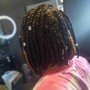 Flat Twists w/ 2 strand twist