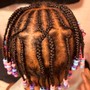 Braided Front / Back Crochet Braids